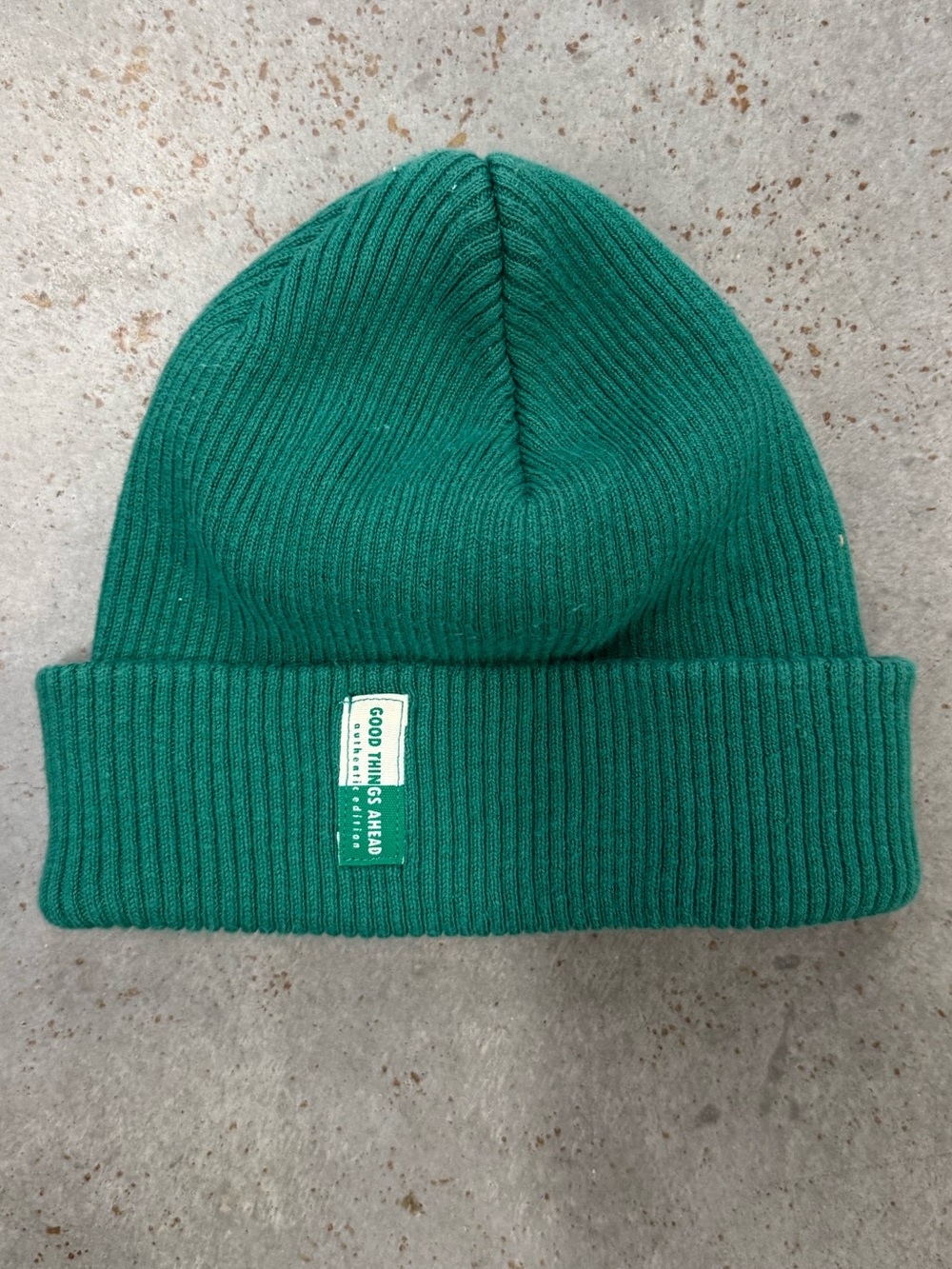 Zara Kids Green Knit Beanie Size 1–3 Years
